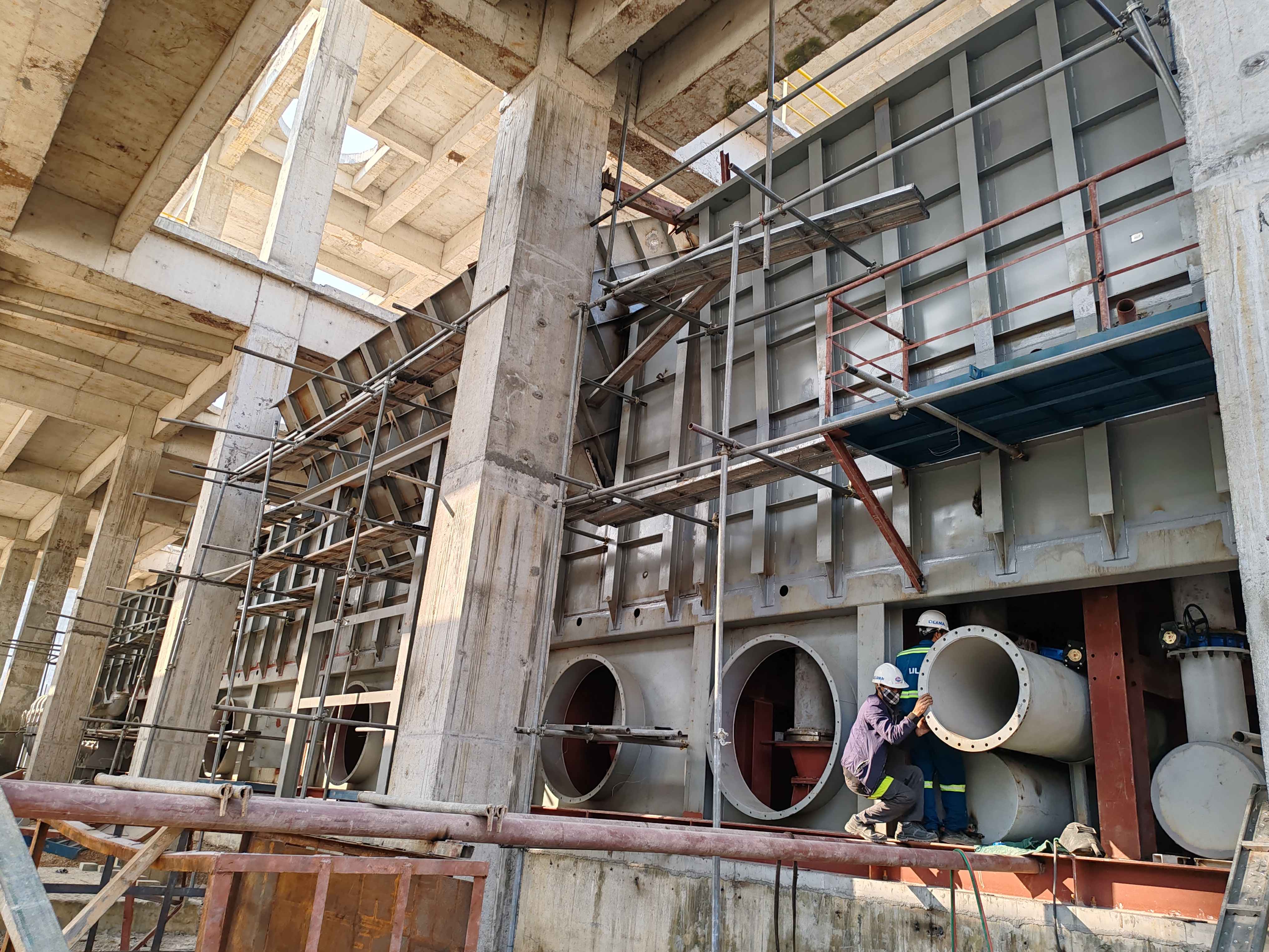 非标水泥厂设备构件