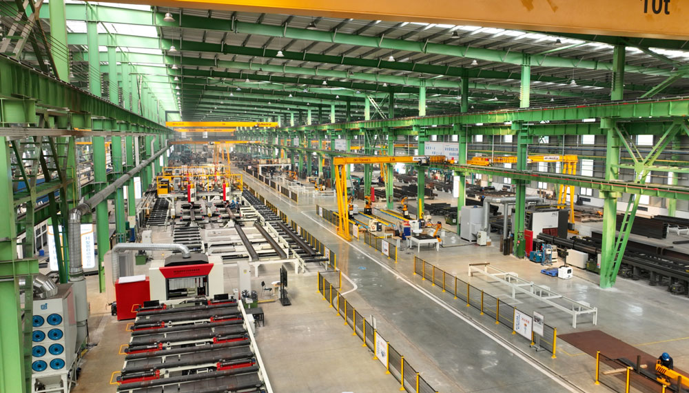 H型钢智能生产线 H型钢智能生产线