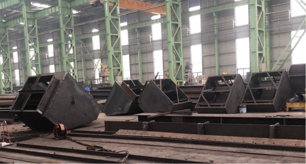 法国破碎站卸料斗项目 法国破碎站卸料斗项目