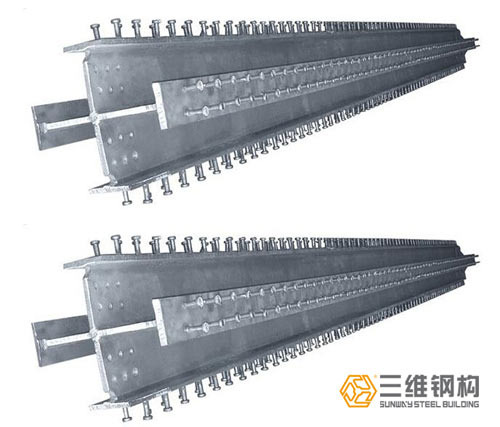 红桃国际十字形钢柱加工成品防腐措施