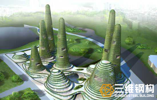 红桃国际钢结构建筑