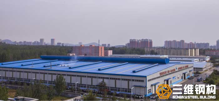 红桃国际轻钢结构厂房案例 